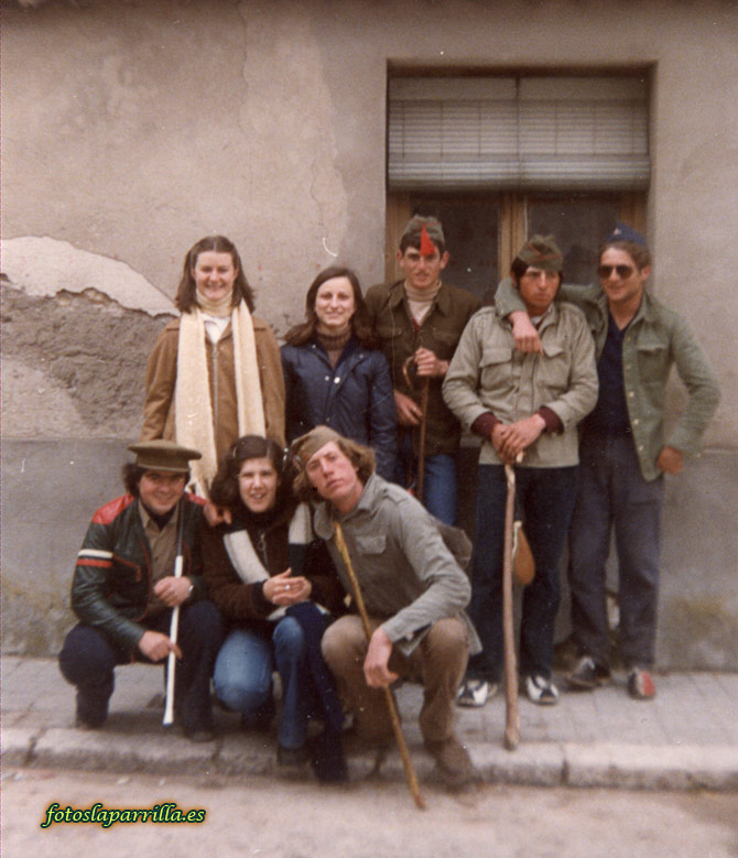Quintos de La Parrilla en 1979