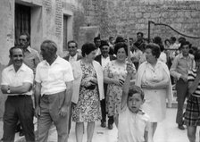 Salida de misa