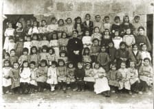 Alumnas de La Parrilla en 1913