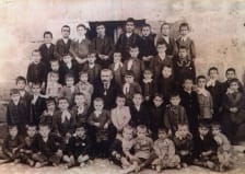 Alumnos de La Parrilla en 1913