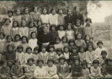 Alumnas de La Parrilla en 1935