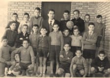 Alumnos de La Parrilla en 1961-62