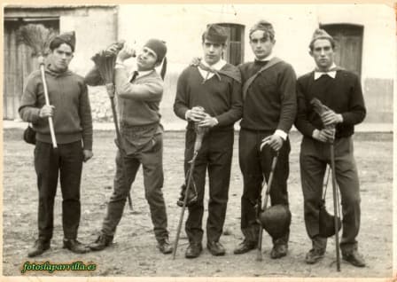 Quintos de La Parrilla en 1968