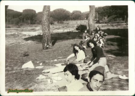 Quintos de La Parrilla en 1977