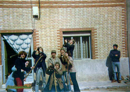 Quintos de La Parrilla en 1980