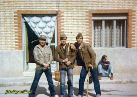 Quintos de La Parrilla en 1980