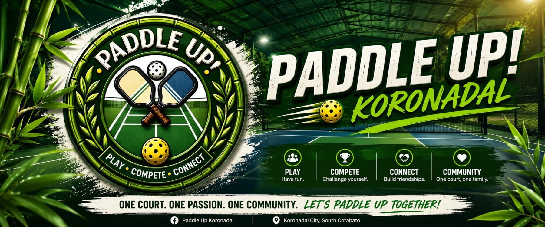 Paddle Up! Koronadal Pickleball Court
