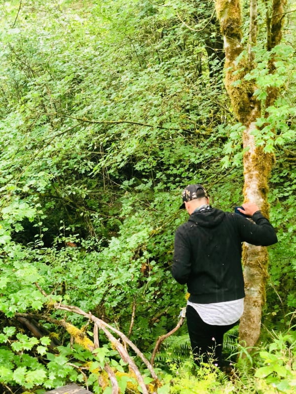 Season 2 James visits potential escape route railroad tracks between I5 and Case Rd Pt2
