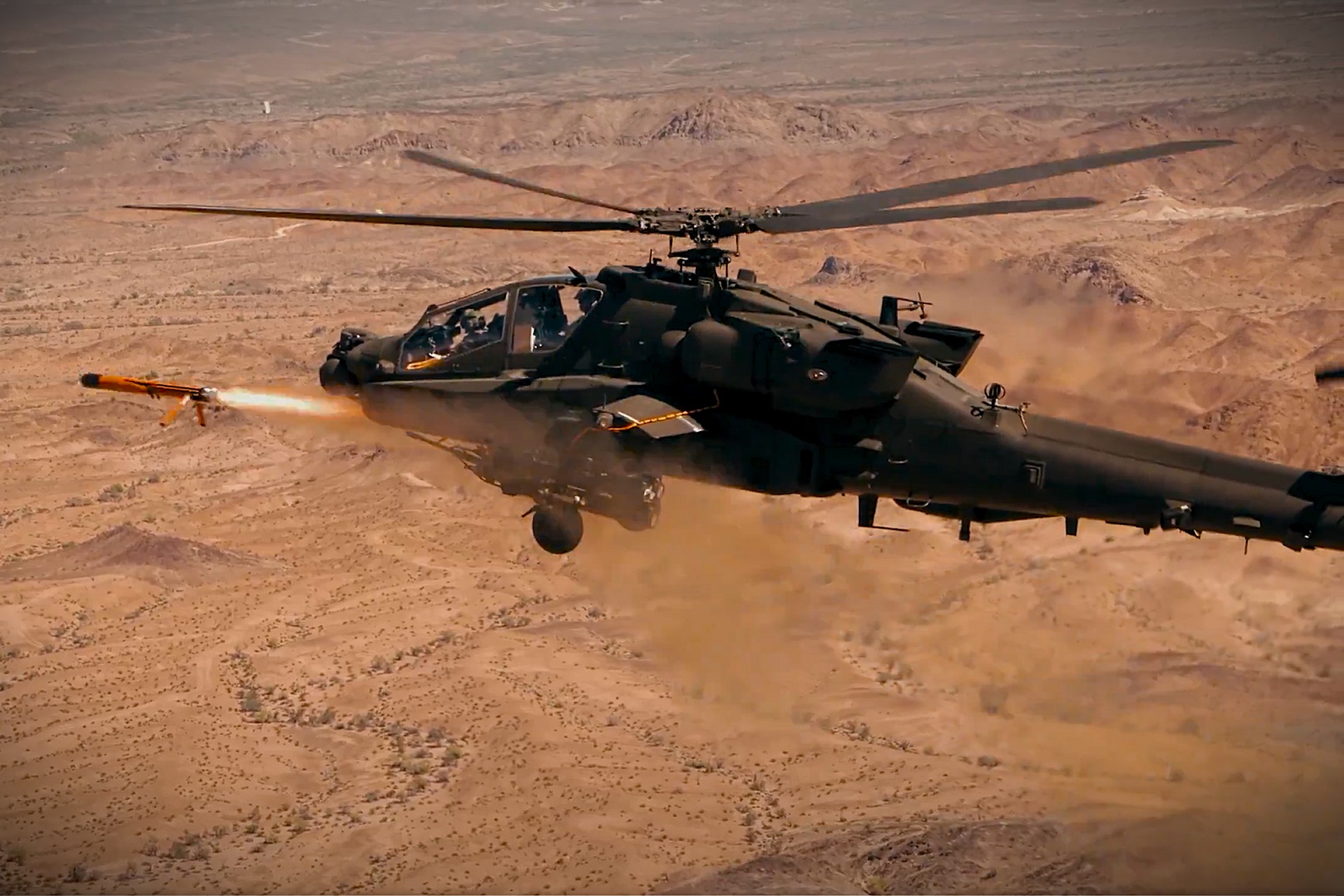 British Army Ah 64E Apache Attack Helicopters Set To Gain Autonomous Wingman Drones Develo