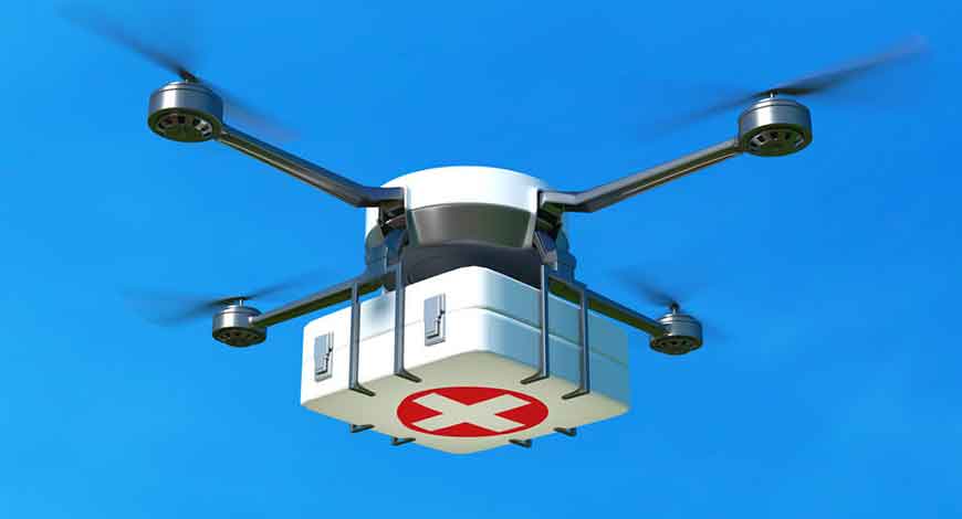 Andhra Launches Drone Delivery Initiative To Transport Diagnostic Samples Medicines