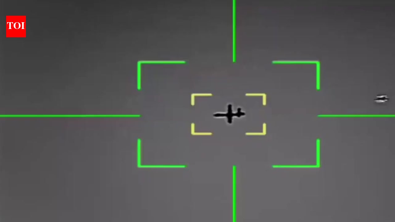 Iran Claims It Shot Down Two Us Mq 9 Drones Shares Video The Times Of India