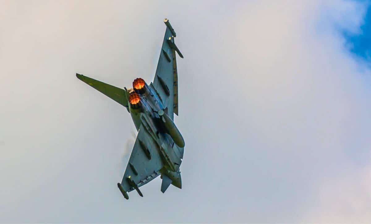 Raf Fighter Jets Shoot Down Drones Heading Toward Two American Allies After Quick Reaction