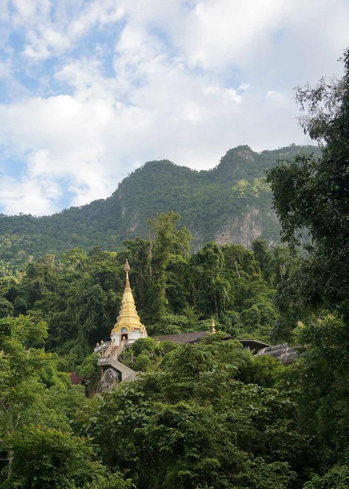 Temple near the yoga retreat center