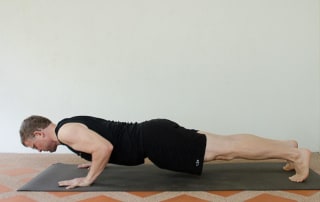 Chatturanga with Awareness on Shoulder and Spinal Alignment