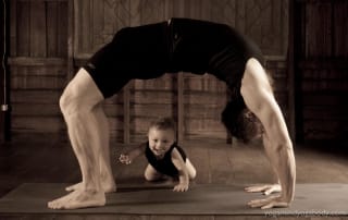 Back-bending your upper back supports joy