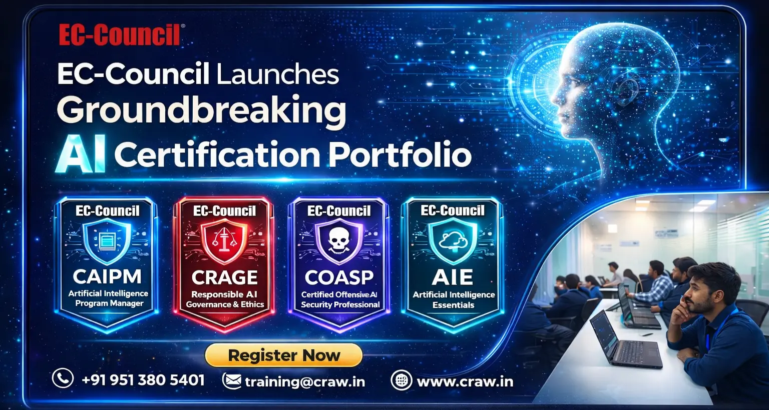 EC-Council Launches Groundbreaking AI Certification Portfolio