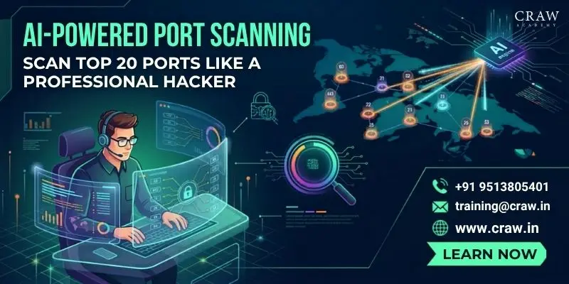 AI-Powered Port Scanning: Scan Top 20 Ports Like a Professional Hacker