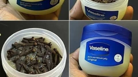 Mix cloves with petroleum jelly: a secret no one will ever tell you.