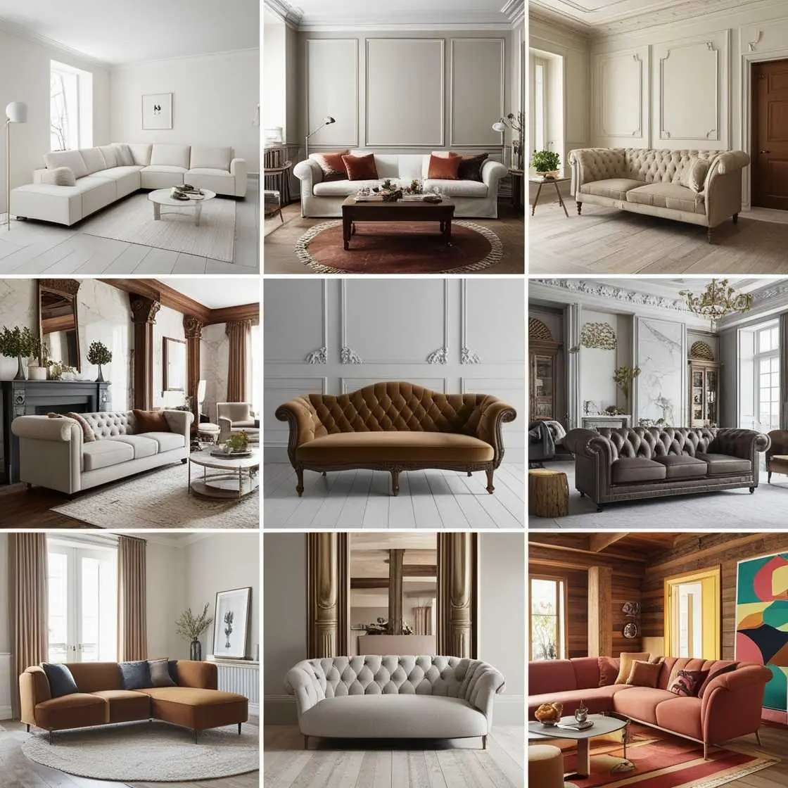Sofa Styles to Match Your Décor