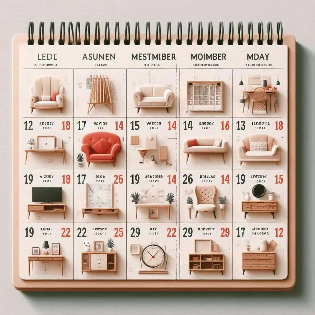 events for furniture sales