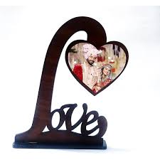 Wooden Photo Frame - 07*06 - Love