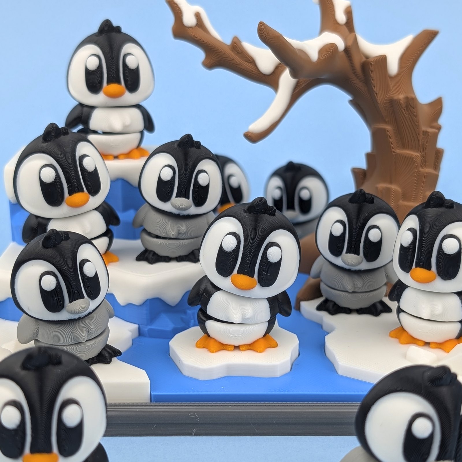 Flexi Penguin Playset