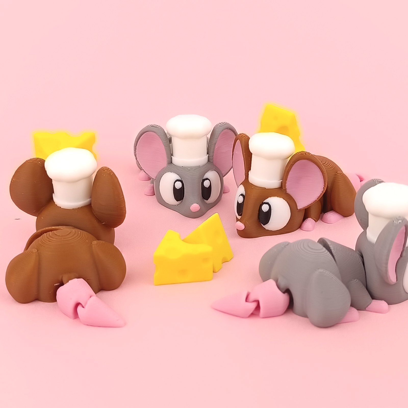 Flexi Chef Mouse Print In Place