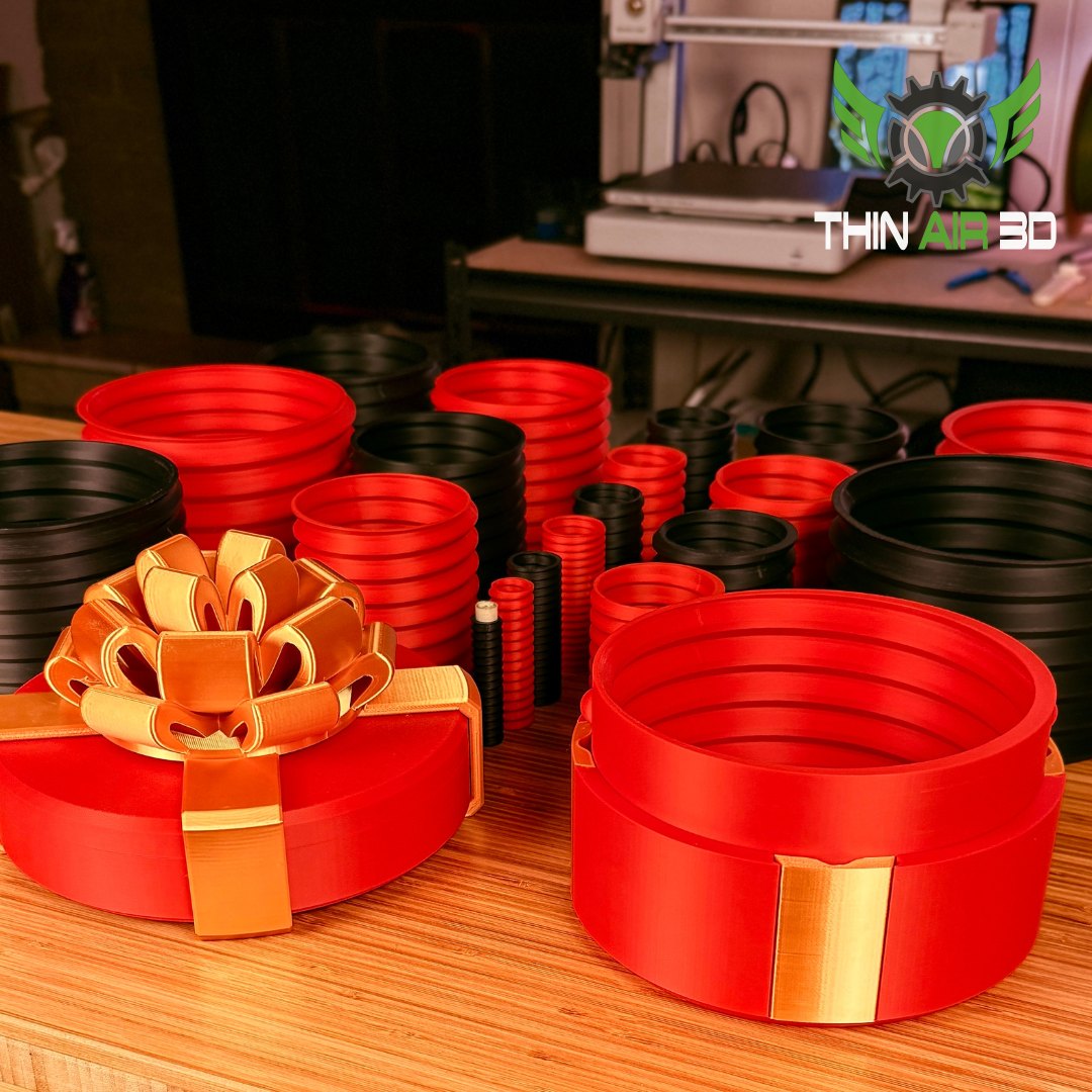 Medium Large Annoying Nested Gift Boxes Print Files Instructions