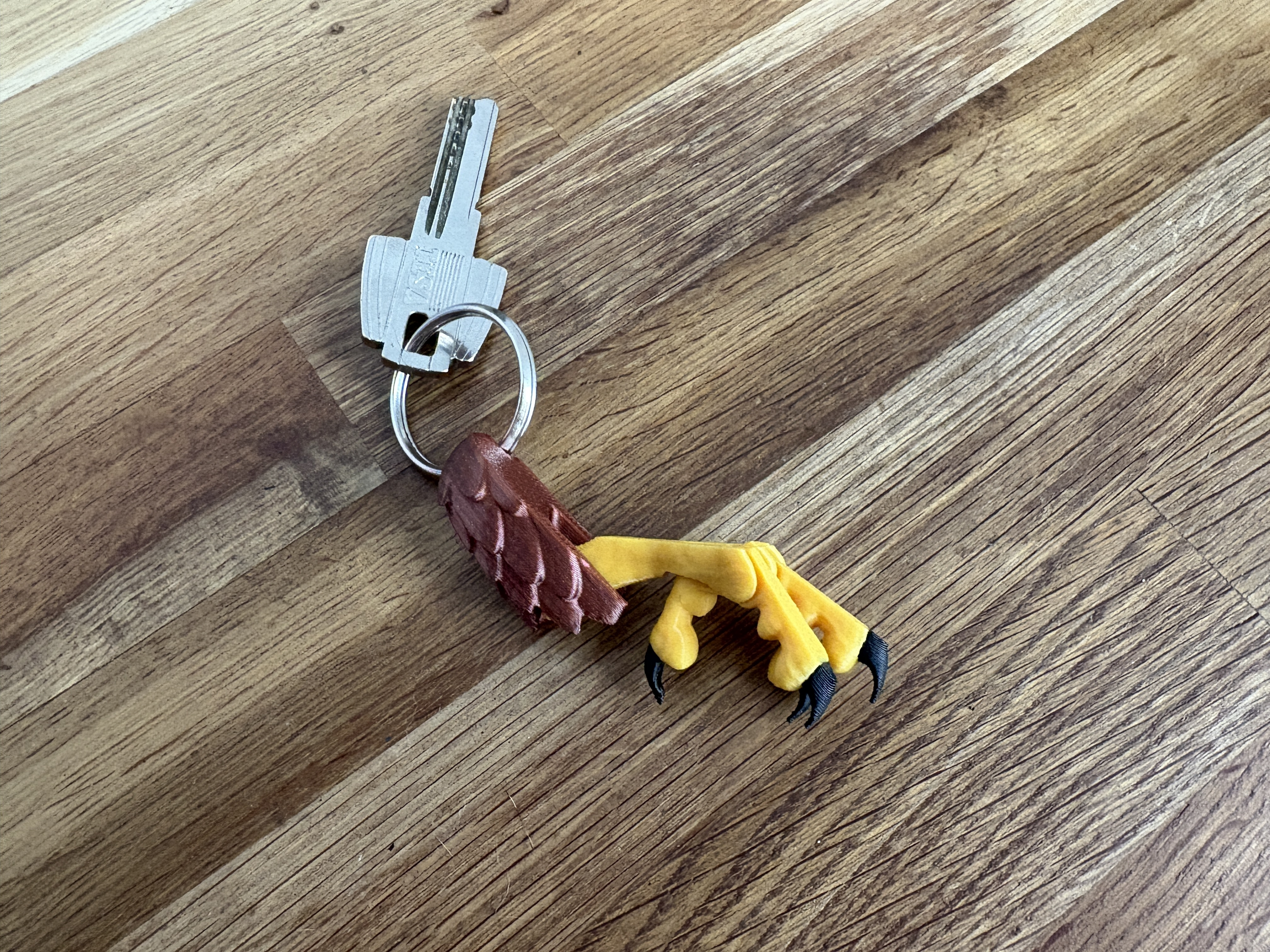 Kestrel Claw Keychain