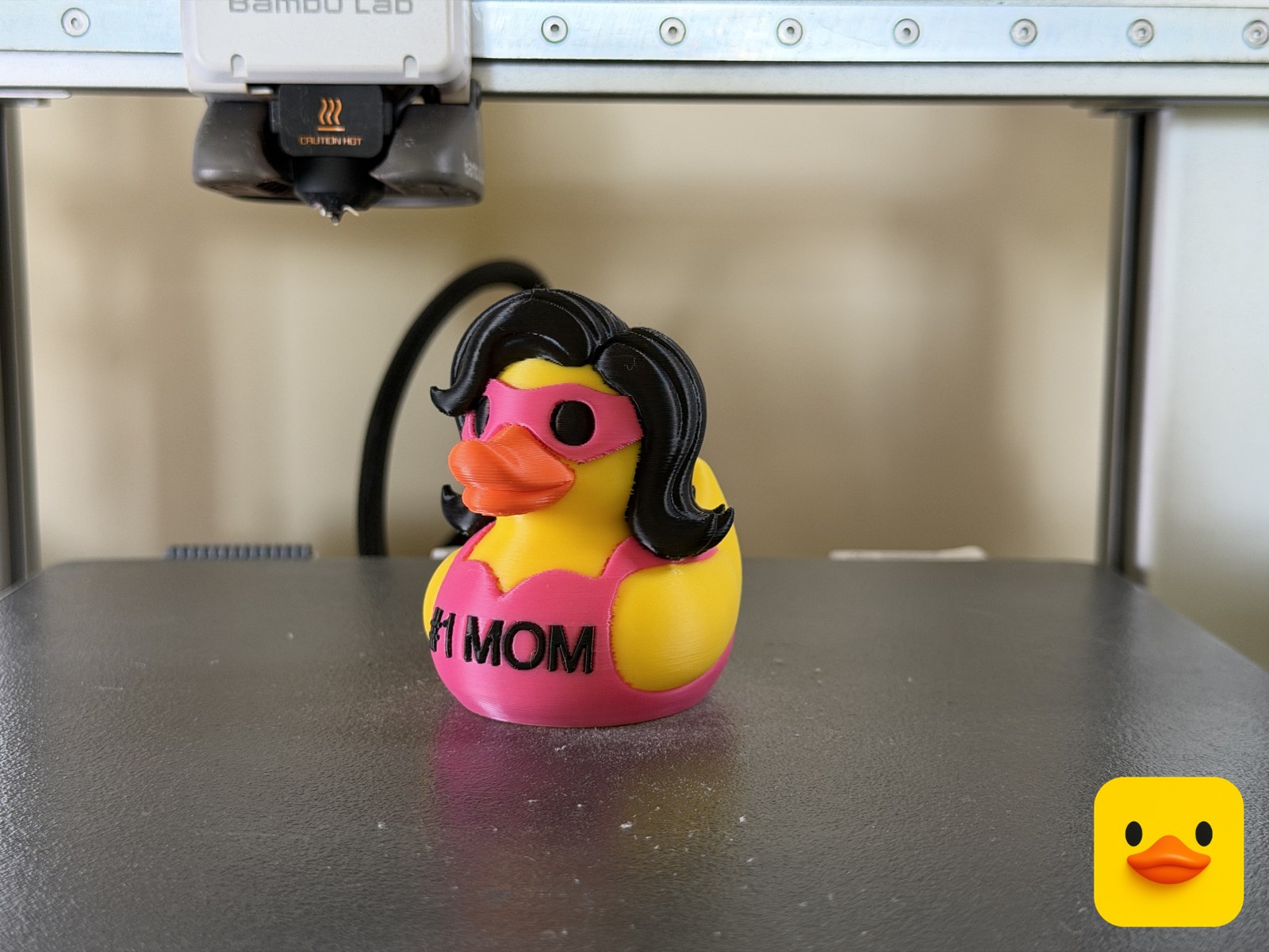 Superhero Mom Duck