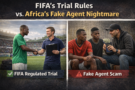 FIFA’s Trial Rules vs. Africa’s Fake Agent Nightmare