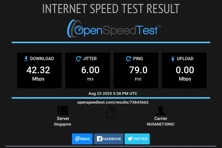 speedtest LT4220
