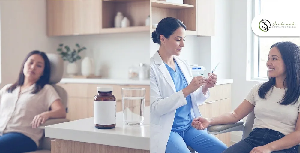 The Jachimek Comparison: Injections vs. Oral Supplements The Jachimek Comparison: Injections vs. Oral Supplements