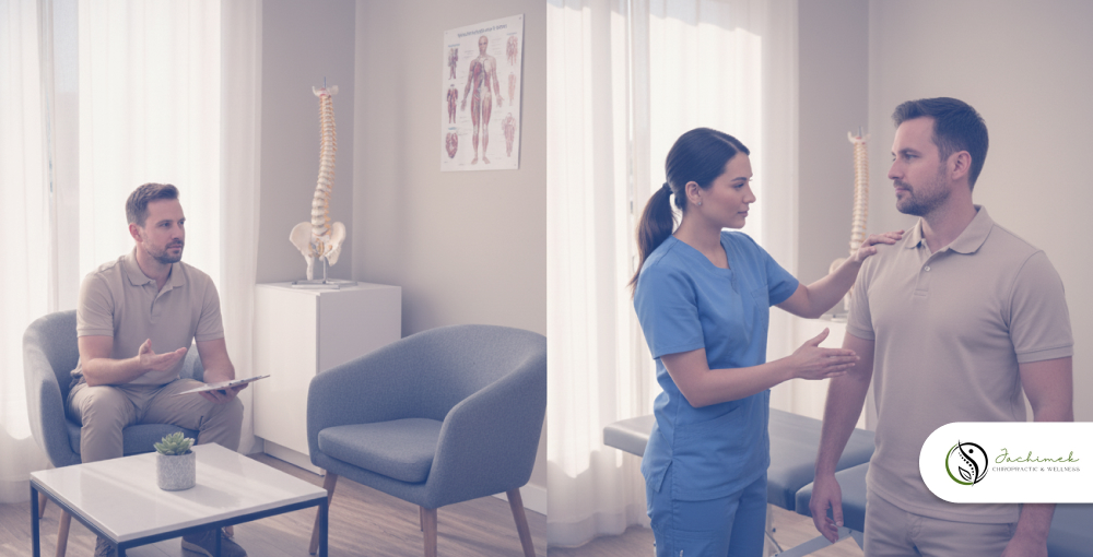 What Happens During the First Chiropractic Consultation and Diagnostic Exam What Happens During the First Chiropractic Consultation and Diagnostic Exam