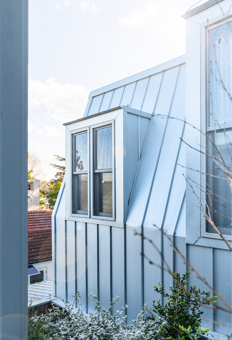 Roof architectural detail