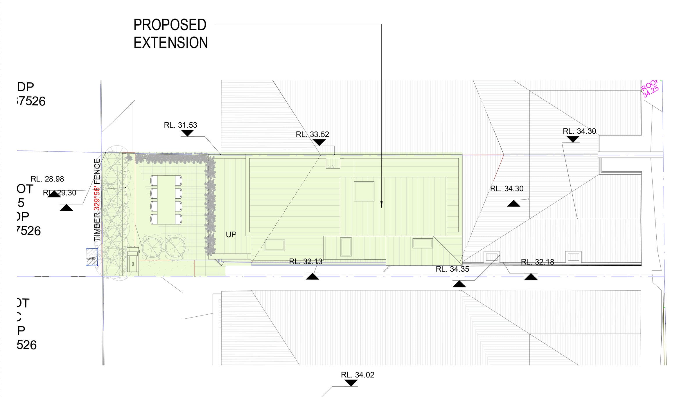 Site plan for Enmore residential