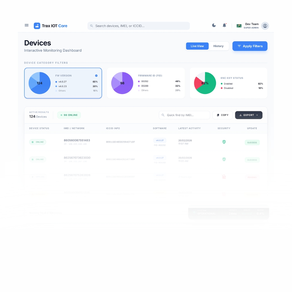 Performance
Monitoring