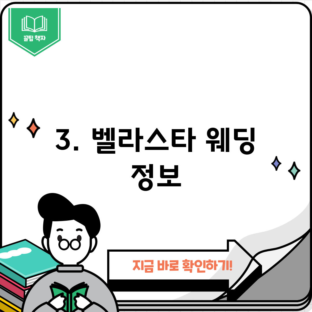 3. 벨라스타 웨딩 정보