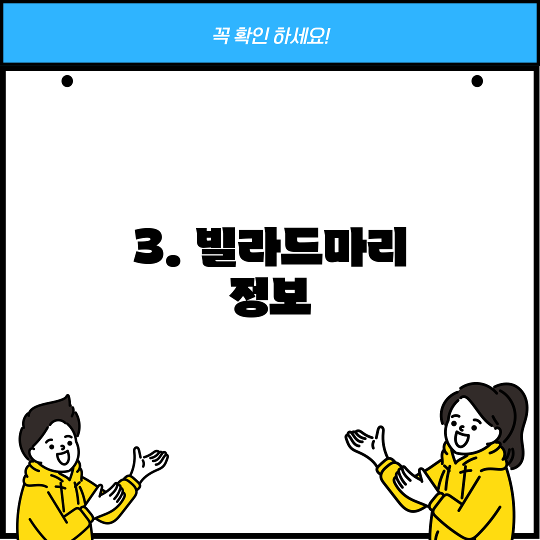 3. 빌라드마리 정보