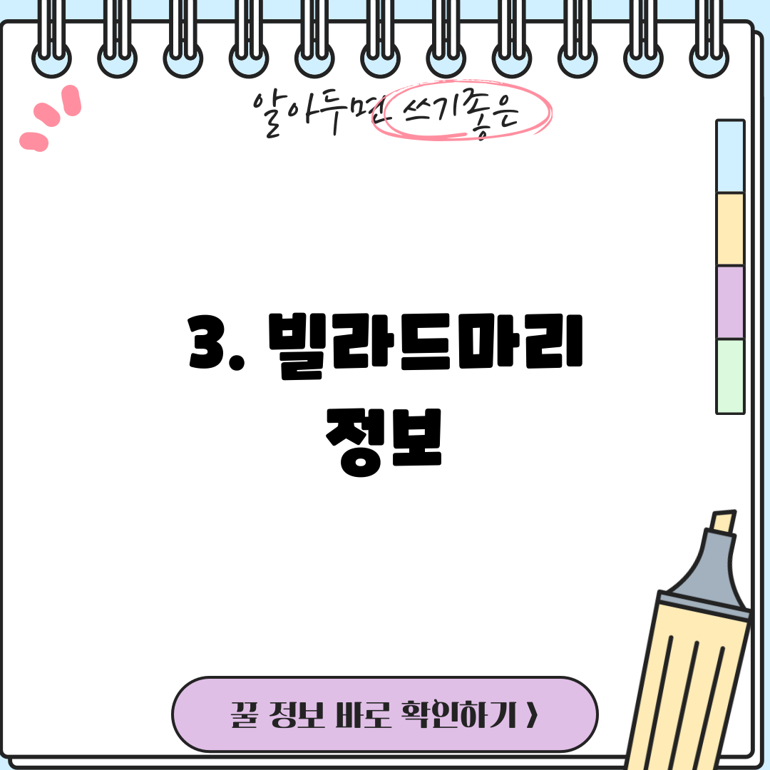 3. 빌라드마리 정보