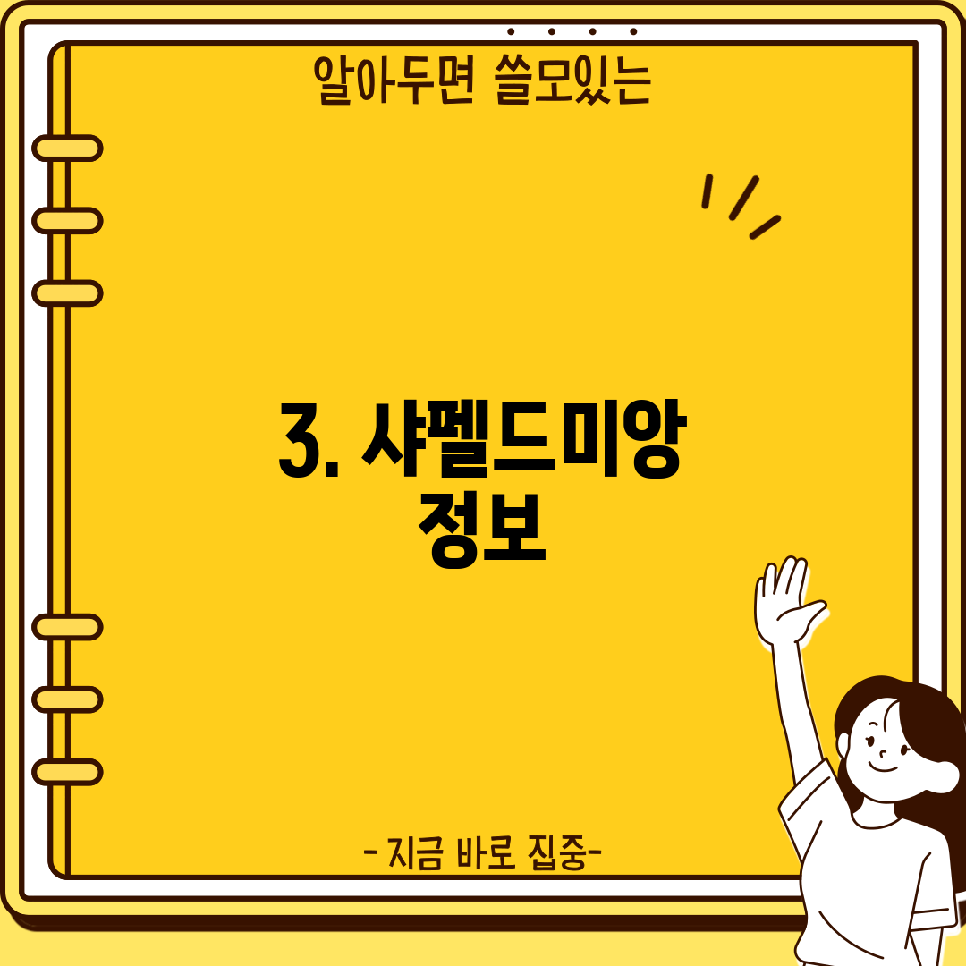 3. 샤펠드미앙 정보