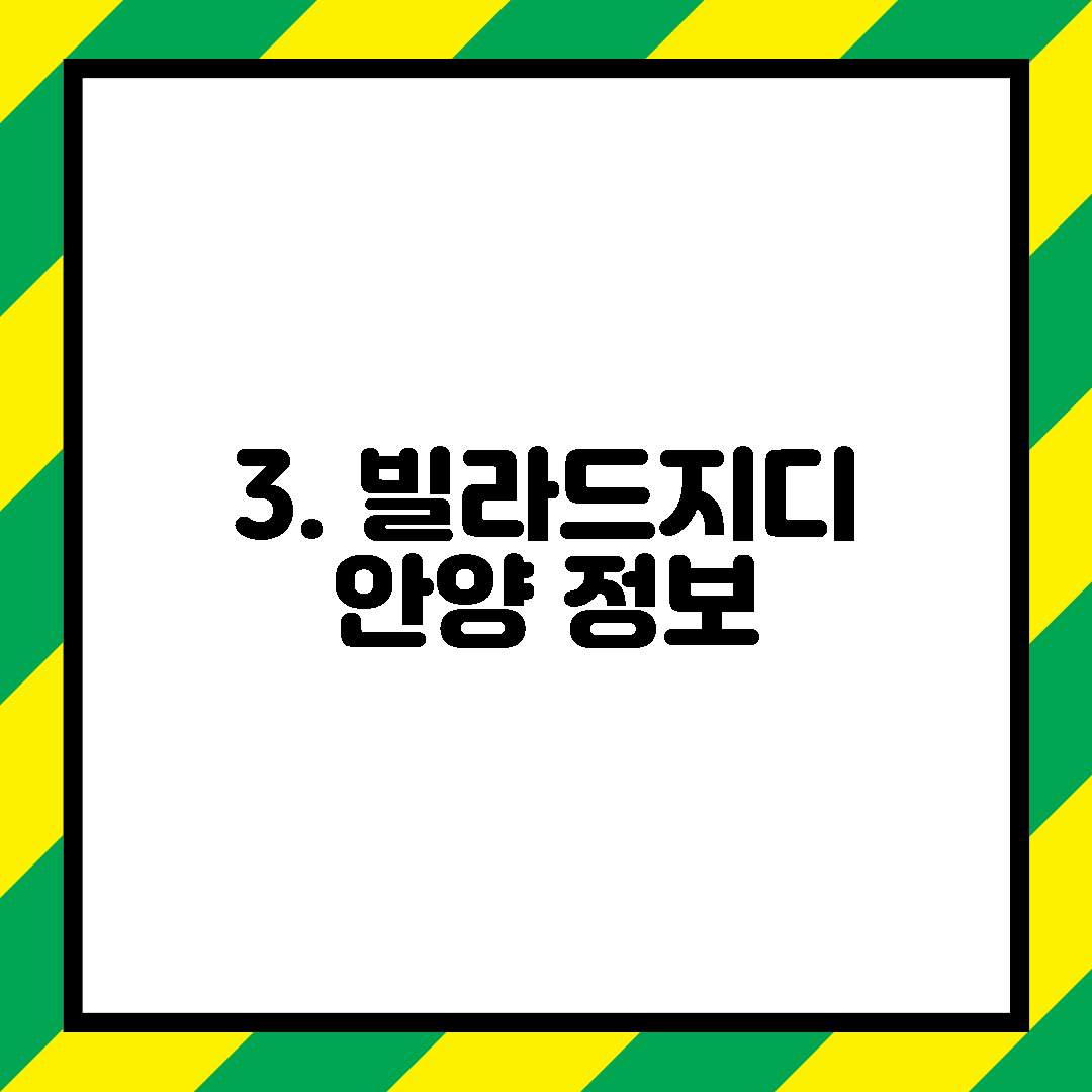 3. 빌라드지디 안양 정보