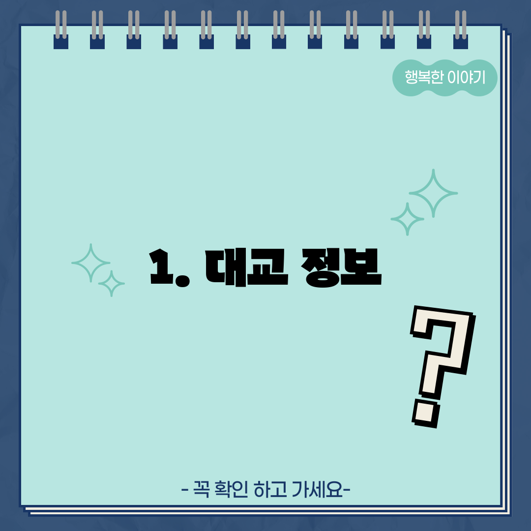 1. 대교 정보