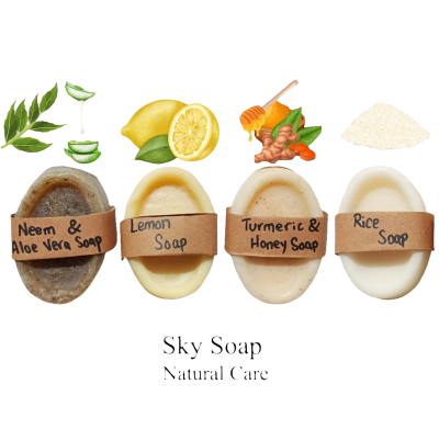 Organic Soap Pack (Set of 4)