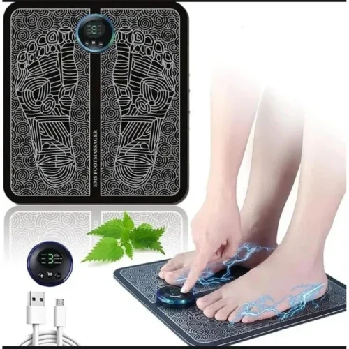 Portable EMS Foot Massager – Rechargeable Foot Massage Device for Relaxation