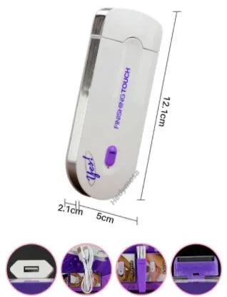 Finishing Touch Instant Hair Remover – Pain-Free Precision for Face & Body 3