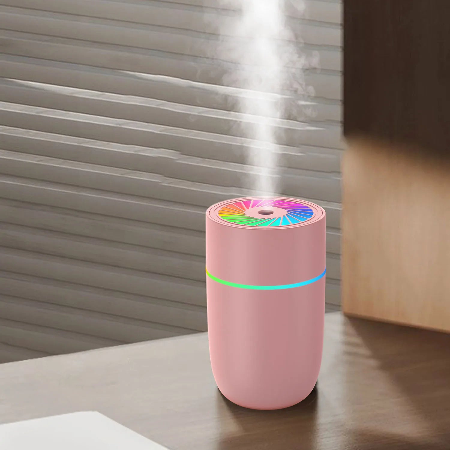 320ml Humidifier Portable USB Ultrasonic Colorful Cup Aroma Diffuser Cool Mist Maker Air Humidifier Pv 2