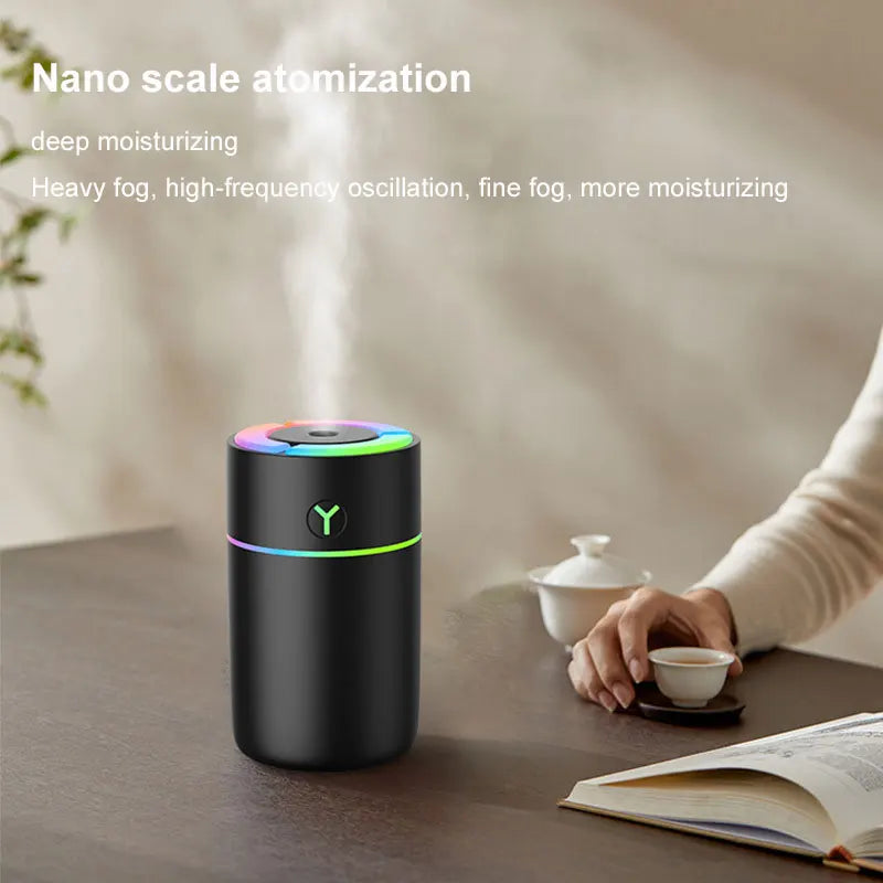 USB Air Humidifier with LED Lights 4