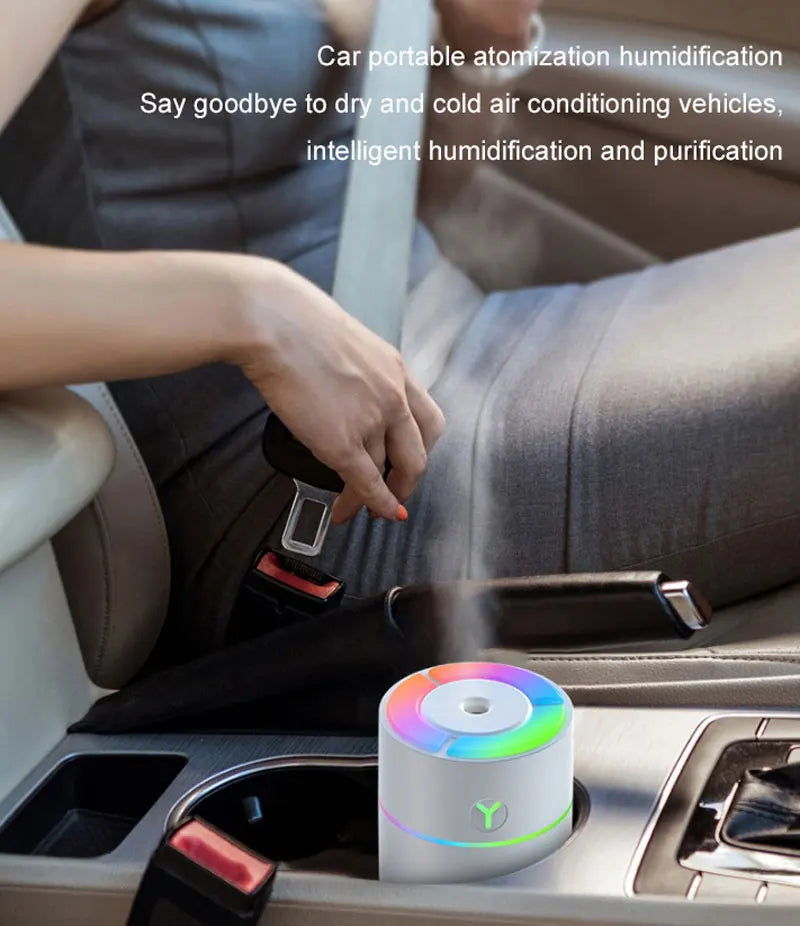 USB Air Humidifier with LED Lights 5