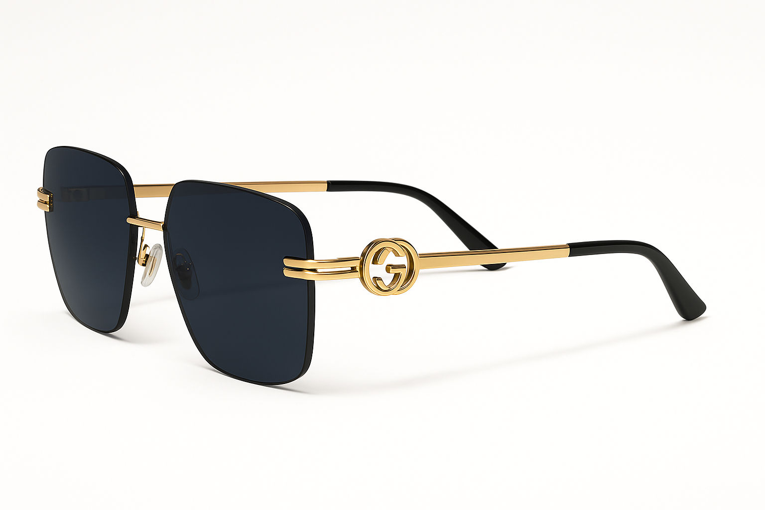 Black & Gold Sunglasses 3
